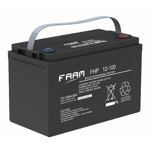 Batteria 12v 100 - faam, al