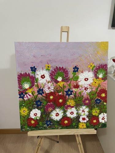 Quadro moderno fiori - quadro, (fiori