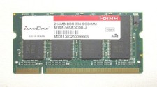 Ram 256MB 200pin M1SF-56SB3CDB-J, DDR 333MHz, PC-2700, CL2.5, unb, non-ECC, 2.5V