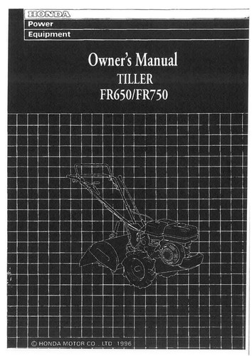 Manuale operatore honda - operatore,