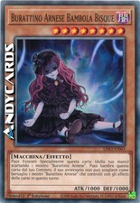 BURATTINO ARNESE BAMBOLA BISQUE (Gimmick Puppet Doll) Comune • LDS3 IT063 • 1Ed