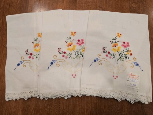 Vintage embroidered cotton - vintage,