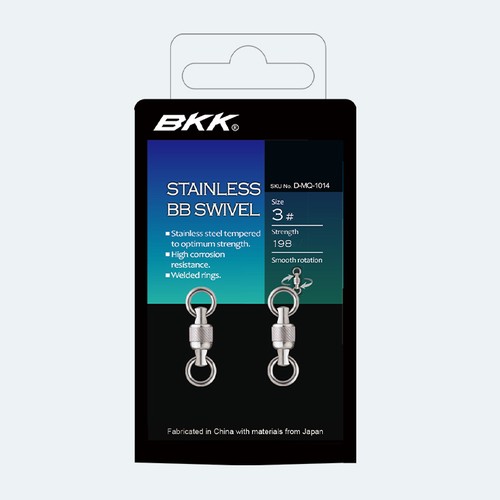 Bkk stainless swivel - bb,