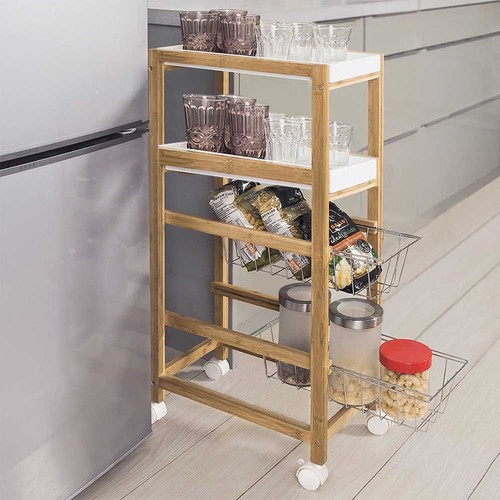 Carrello cucina slim - carrello,