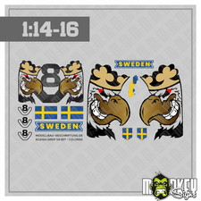 Set adesivi Scania Grifone V8
