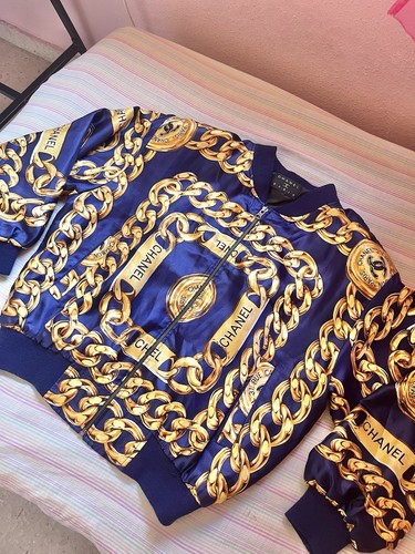 Chanel chain bomber - bomber, jacket