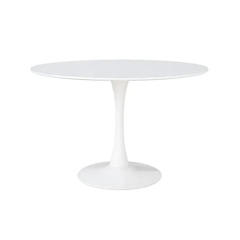 Tavolo rotondo bianco opaco - tavolo,