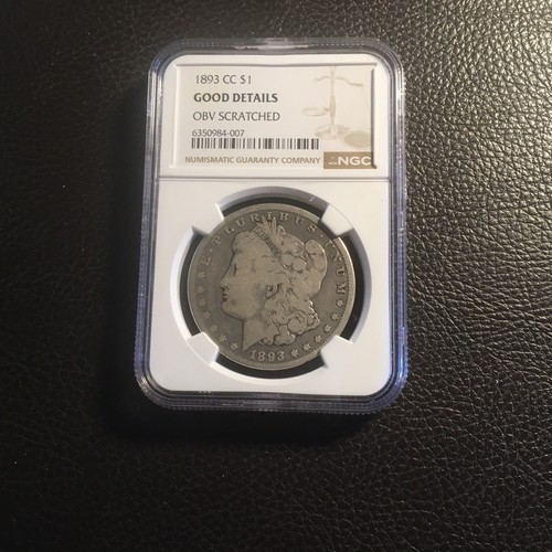 1893 morgan dollar ngc - 1893-cc,