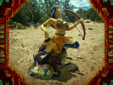 Native American Warrior Woman