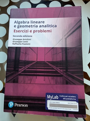 Algebra lineare geometria - e,