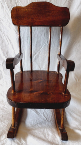 Sedia dondolo vintage 1988 - a,