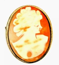 Art. 275 Cameo Spilla Ciondolo Nuovo New old stock Vintage Italia 60/70