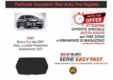 PELLICOLE OSCURANTI VETRI AUTO FIAT BRAVO 5p dal 07 ad oggi LUNOTTO E F OFFERTA