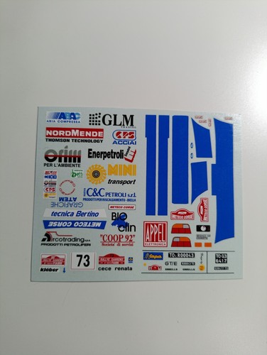 Decals ford escort - 1/43,