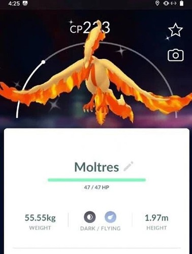 Shiny galarian moltres under - shiny,