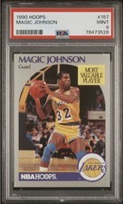 MAGIC JOHNSON 1990 #157 PSA 9