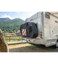 COPERTURA PER PORTABICI CAMPER E ROULOTTE NORDRIVE 145X70X120 CM - N60059