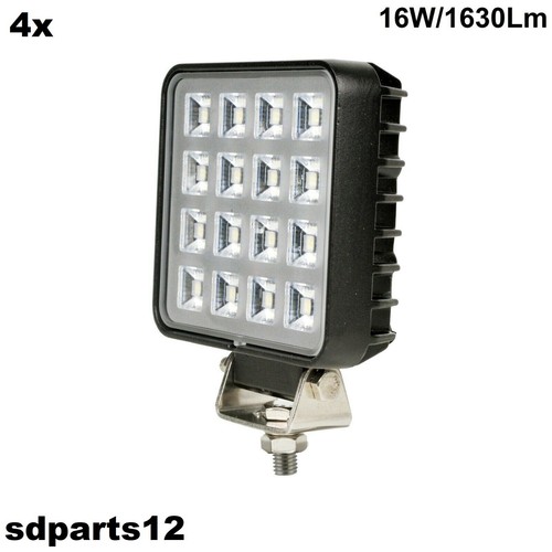 Fari 16w 1630lm led - 4x,