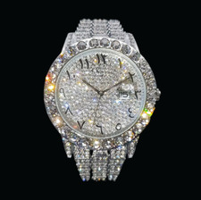 Orologio con diamanti numeri