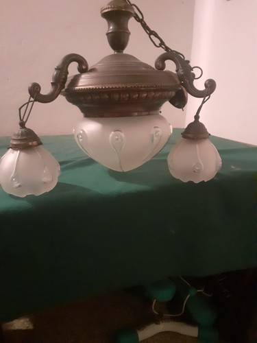Lampadario liberty anno - lampadario, 1911