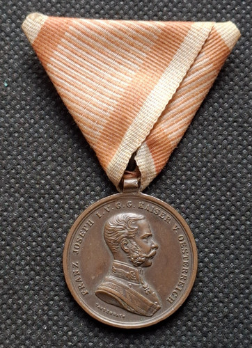 Medaglia bronzo al valore - bronzo,