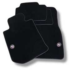 Tappetini BMW SERIE 5-6-X1/2/4/5/6-Z3/4 IN  VELLUTO CON RICAMO