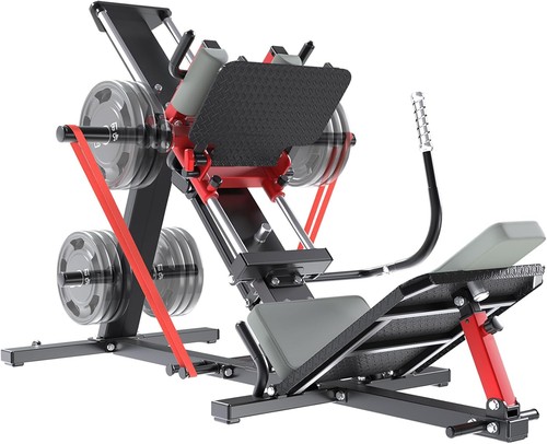 Hack squat leg press - hack, machine