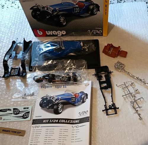 Modellino bugatti burago 24 - burago, 1/24