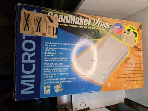 Microtek scanmaker v6upl - microtek,