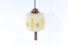 Vecchio Lampada da Cucina Decorazione a Spruzzo Luci Vintage 30er 40er Anni