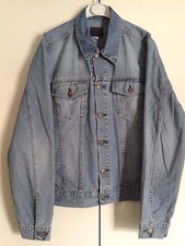 Giubbino Jeans Uomo Ragazzo "Leggero" Tg. L Absolut Joy Originale Giacca Casual