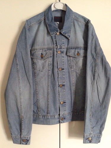 Giubbino jeans uomo ragazzo - giubbino,
