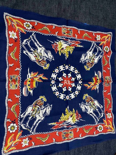 Sciarpa bandana vintage rrl - sciarpa,