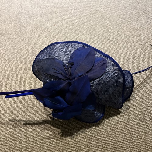 Anniel fasinator blu - fasinator, vintage