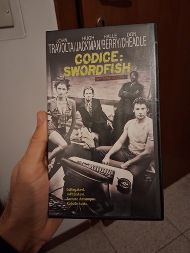 Vhs codice swordfish john - vhs, codice:swordfish