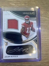 2025 Panini Immaculate Rookie