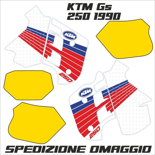 Adesivi kristal ktm 250 - in,