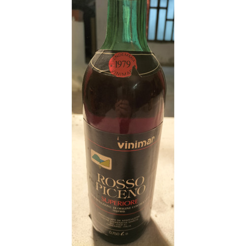 Bottiglia vino rosso - vino, piceno