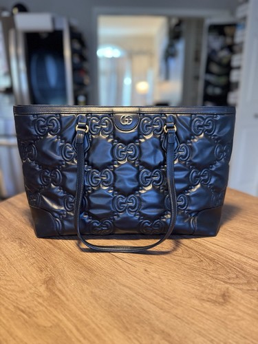Black gucci matelasse - gucci,