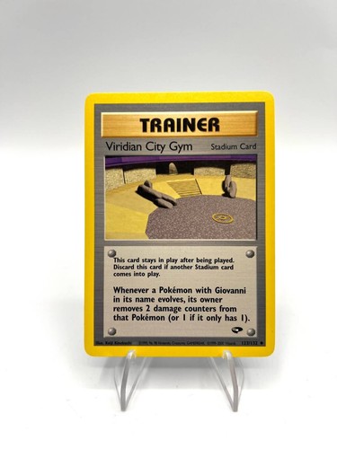 Carta pokemon viridian - carta,