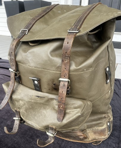 Zaino militare vintage raro