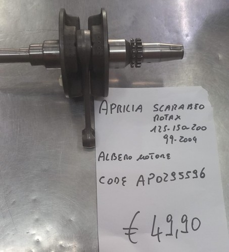 Albero motore aprilia scarabeo - motore,