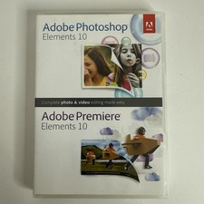 Adobe Photoshop Elements 10 per PC e Mac - Numero di serie incluso - Usato