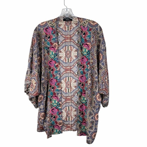 Cardigan kimono ricamato