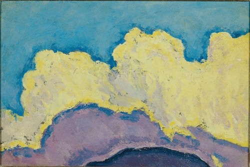 Cloud study koloman moser - study, 1913