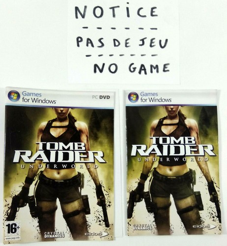 Notice et jaquette tomb - pc,