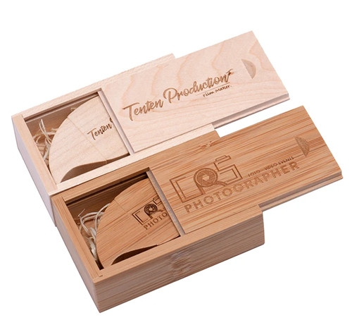 Flash drive foglia scatola