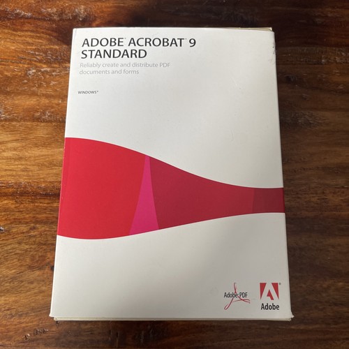 Adobe acrobat standard per - 9,