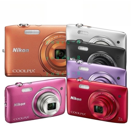 Nikon coolpix s3500 - nikon,