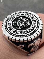 Anello uomo vero argento